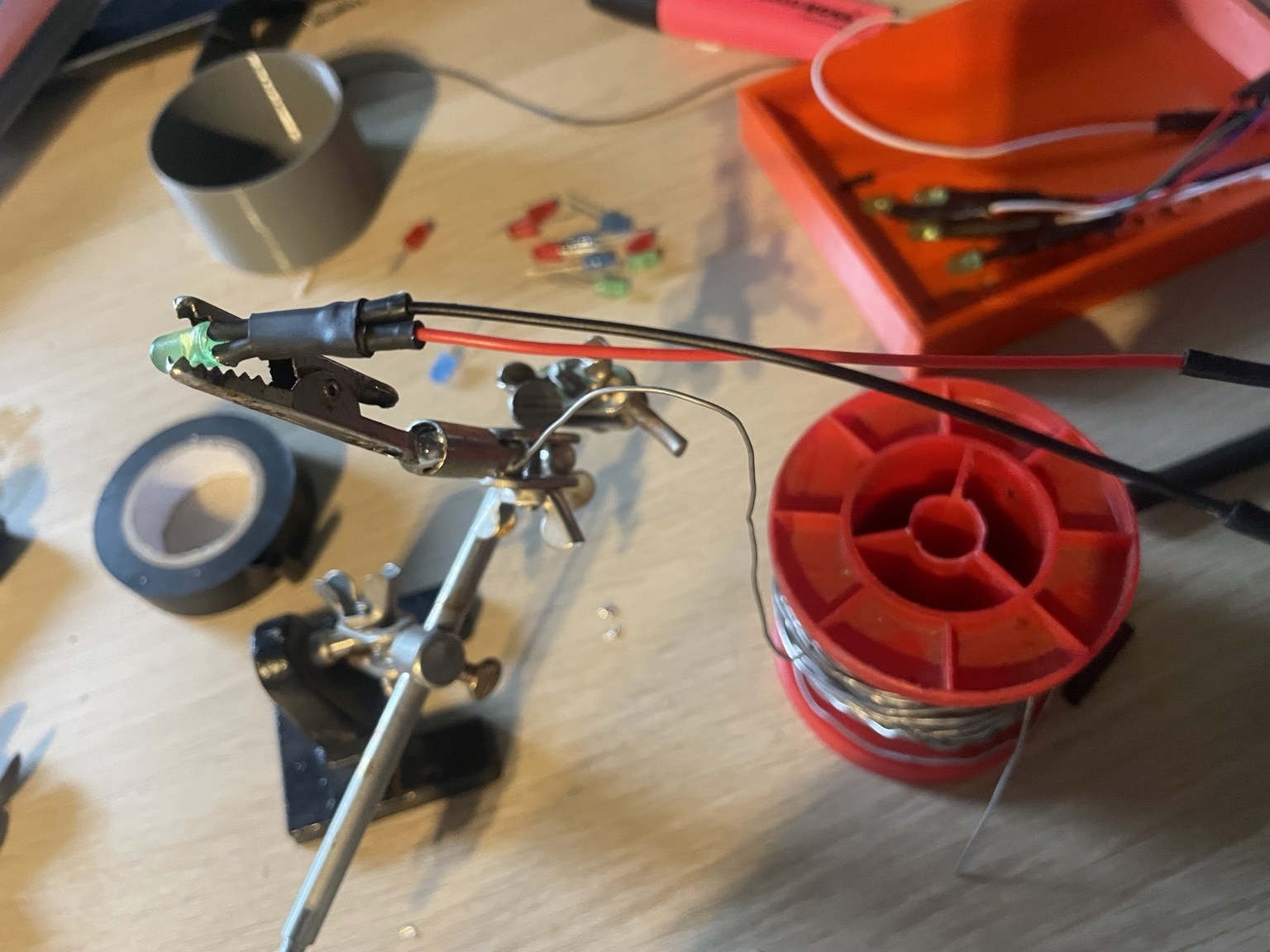 Projet électronique et soudure